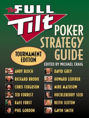 The Full Tilt Poker Strategy Guide - ebook
